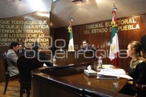 SESIÓN DEL TRIBUNAL ELECTORAL (TEEP)