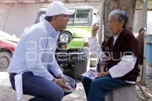 FRANCO RODRÍGUEZ RECORRE COLONIA NUEVA ANTEQUERA