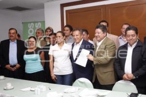 ENRIQUE AGÜERA CON EMPRESARIOS DEPORTIVOS