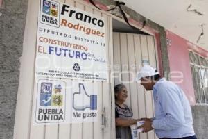 FRANCO RODRÍGUEZ RECORRE COLONIA NUEVA ANTEQUERA