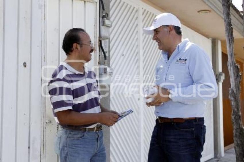 FRANCO RODRÍGUEZ RECORRE COLONIA NUEVA ANTEQUERA