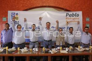 PABLO RODRIGUEZ . CANDIDATO DISTRITO 14 . COALICIÓN PUEBLA UNIDA