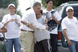 FRANCO RODRÍGUEZ RECORRE COLONIA BELISARIO DOMÍNGUEZ