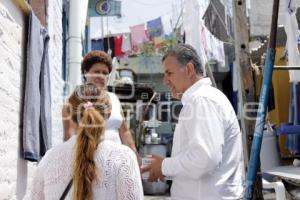 FRANCO RODRÍGUEZ RECORRE COLONIA BELISARIO DOMÍNGUEZ