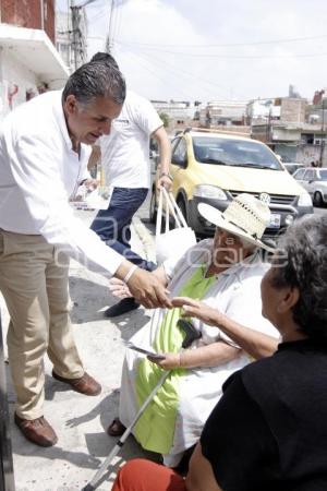 FRANCO RODRÍGUEZ RECORRE COLONIA BELISARIO DOMÍNGUEZ