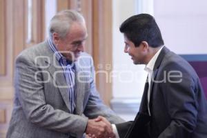 RIVERA FIRMÓ COLABORACIÓN CON SOAPAP