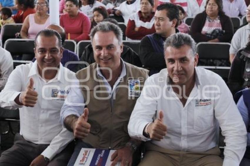 FRANCO RODRÍGUEZ EN LA PRESENTACIÓN DE PROPUESTAS DE TONY GALI