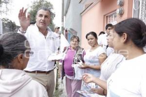 FRANCO RODRÍGUEZ RECORRE COLONIA BELISARIO DOMÍNGUEZ