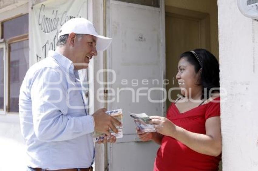 FRANCO RODRÍGUEZ RECORRE COLONIA BELISARIO DOMÍNGUEZ