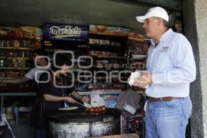 FRANCO RODRÍGUEZ RECORRE COLONIA BELISARIO DOMÍNGUEZ