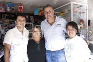 FRANCO RODRÍGUEZ RECORRE COLONIA ARBOLEDAS DE GUADALUPE