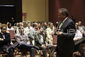 CAMPAÑA . ENRIQUE AGÜERA . REUNIÓN CON CANIRAC