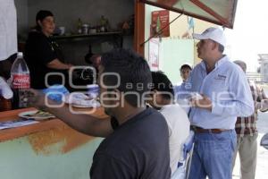 FRANCO RODRÍGUEZ RECORRE COLONIA BELISARIO DOMÍNGUEZ
