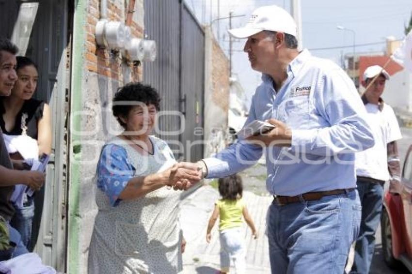 FRANCO RODRÍGUEZ RECORRE COLONIA BELISARIO DOMÍNGUEZ