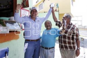 FRANCO RODRÍGUEZ RECORRE COLONIA BELISARIO DOMÍNGUEZ