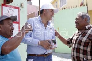 FRANCO RODRÍGUEZ RECORRE COLONIA BELISARIO DOMÍNGUEZ
