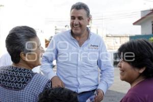 FRANCO RODRÍGUEZ RECORRE COLONIA ARBOLEDAS DE GUADALUPE