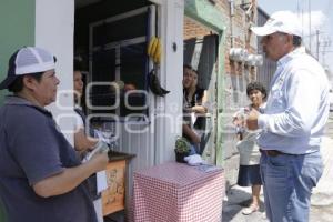 FRANCO RODRÍGUEZ RECORRE COLONIA BELISARIO DOMÍNGUEZ
