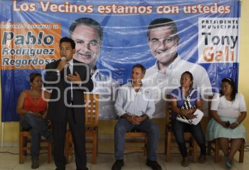 PABLO RODRIGUEZ CANDIDATO DISTRITO 14 COALICIÓN PUEBLA UNIDAD