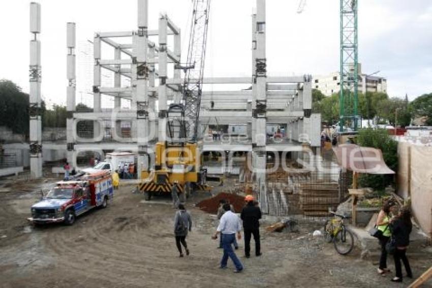 MUERE HOMBRE EN LA CONSTRUCCIÓN DEL EDIFICIO DE LA PGJ