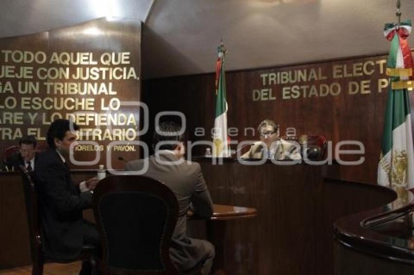 SESIÓN TRIBUNAL ELECTORAL DEL ESTADO