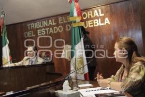 SESIÓN TRIBUNAL ELECTORAL DEL ESTADO