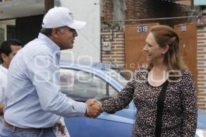 FRANCO RODRÍGUEZ RECORRE COLONIA VOLCANES