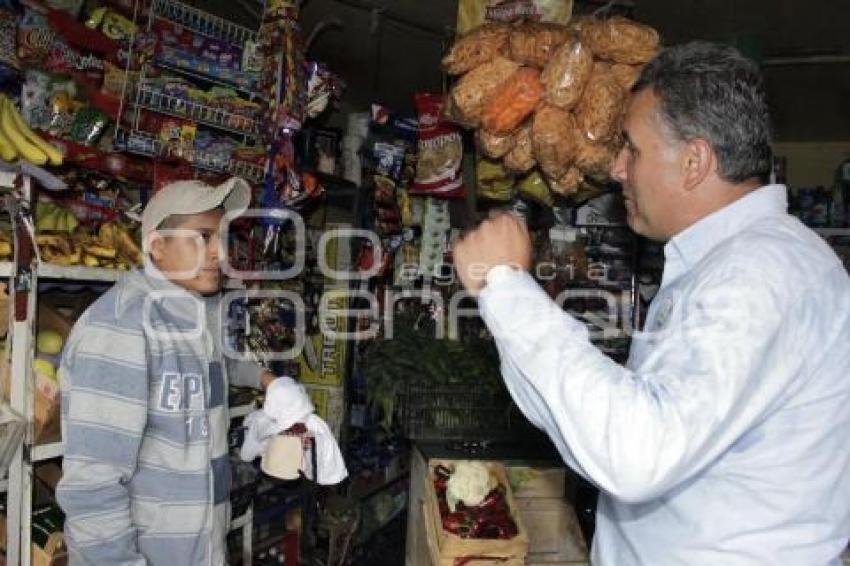 FRANCO RODRÍGUEZ RECORRE COLONIA VOLCANES