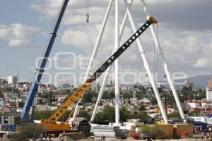 AVANCES COLOCACIÓN RUEDA DE OBSERVACIÓN