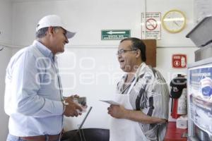 FRANCO RODRÍGUEZ RECORRE COLONIA VOLCANES