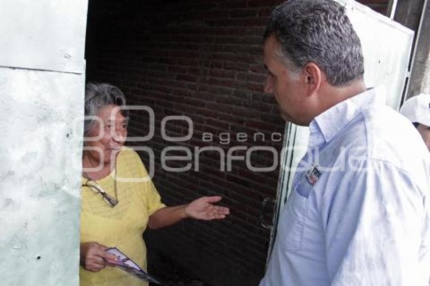 FRANCO RODRÍGUEZ RECORRE COLONIA VOLCANES