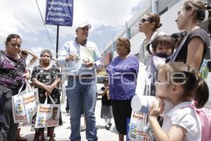 FRANCO RODRÍGUEZ RECORRE COLONIA VOLCANES