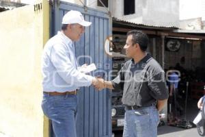 FRANCO RODRÍGUEZ RECORRE COLONIA VOLCANES