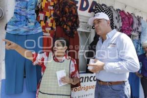 FRANCO RODRÍGUEZ RECORRE COLONIA VOLCANES