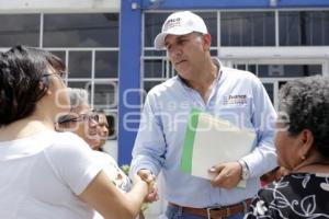 FRANCO RODRÍGUEZ RECORRE COLONIA VOLCANES