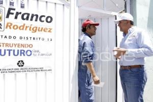 FRANCO RODRÍGUEZ RECORRE COLONIA VOLCANES