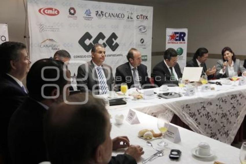 FRANCO RODRÍGUEZ SE REÚNE CON CCE