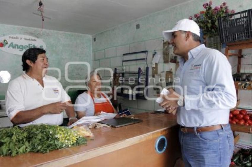 FRANCO RODRÍGUEZ RECORRE COLONIA VOLCANES