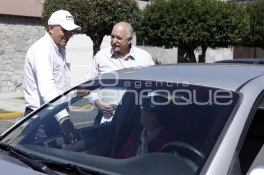 FRANCO RODRÍGUEZ RECORRE COLONIA VOLCANES