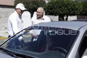 FRANCO RODRÍGUEZ RECORRE COLONIA VOLCANES