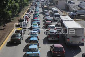 MANIFESTACIÓN CONTRA TAXIS PIRATAS