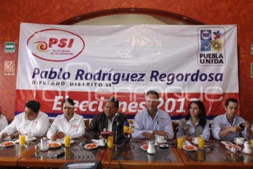 PABLO RODRIGUEZ CANDIDATO DISTRITO 14 COALICIÓN PUEBLA UNIDAD