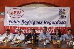 PABLO RODRIGUEZ  CANDIDATO DISTRITO 14 COALICIÓN PUEBLA UNIDAD