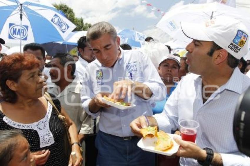 ANTONIO GALI CANDIDATO DE LA COALICIÓN PUEBLA UNIDA