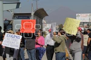 MANIFESTACIÓN CONTRA RUTA