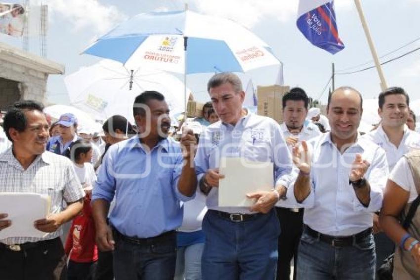 ANTONIO GALI CANDIDATO DE LA COALICIÓN PUEBLA UNIDA