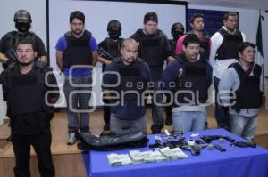 PRESENTAN BANDA LADRONES