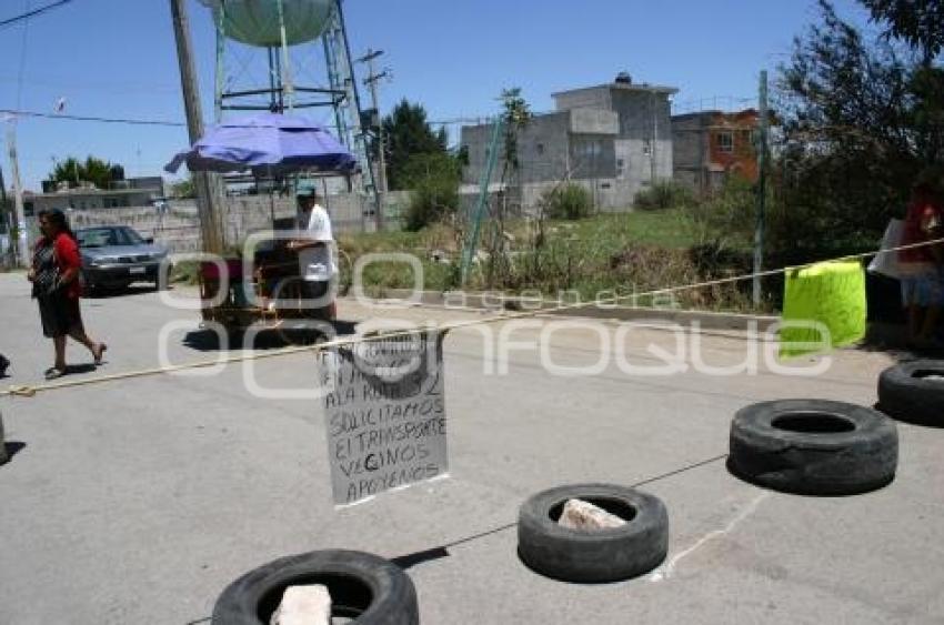 MANIFESTACIÓN EN TLANALAPAN