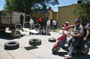 MANIFESTACIÓN EN TLANALAPAN