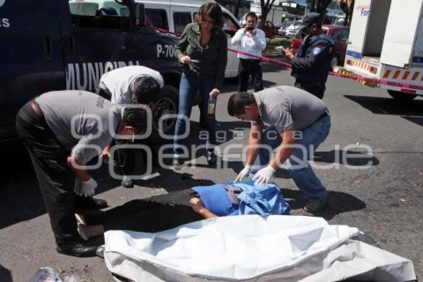 MUERE MUJER ATROPELLADA